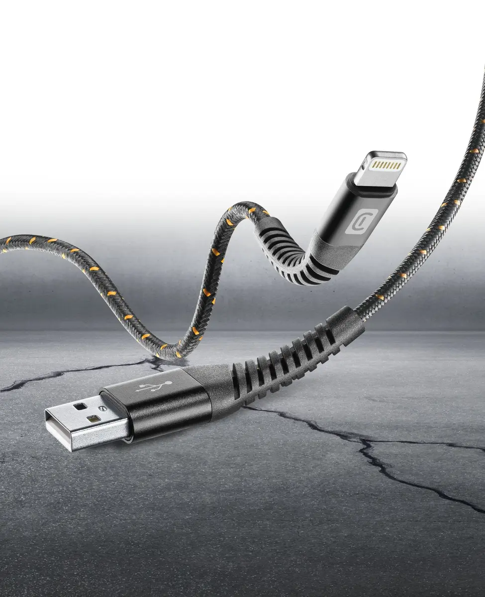 Cellularline Tetra Force Lightning Cable 1.2m Photo 3