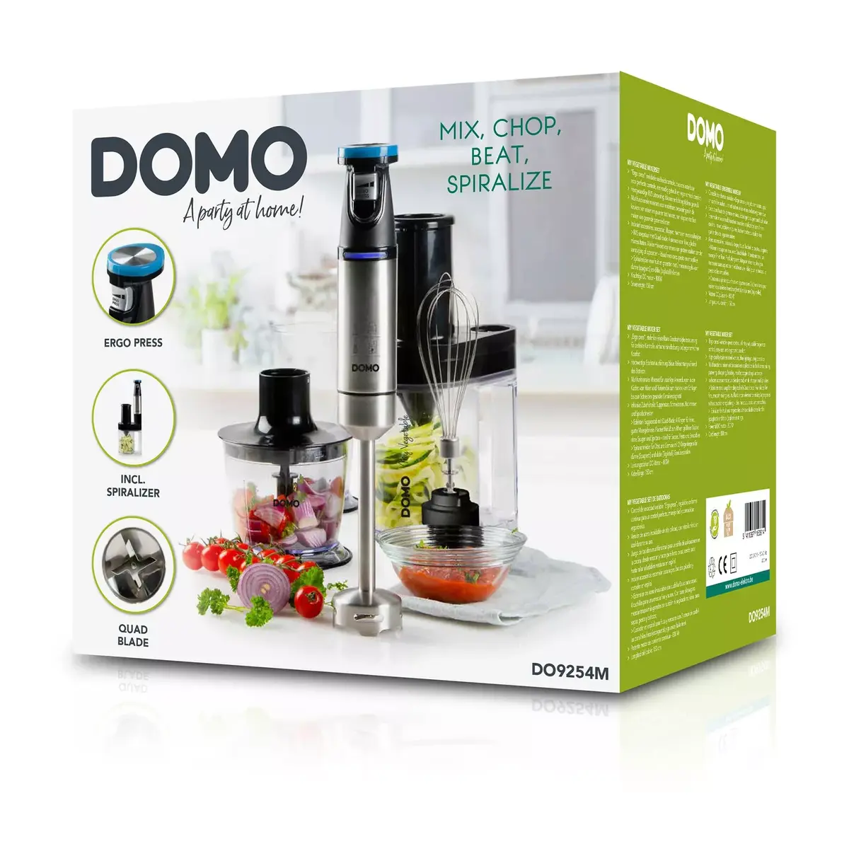 Domo DO9254M rokass blenderis 800 W Photo 18