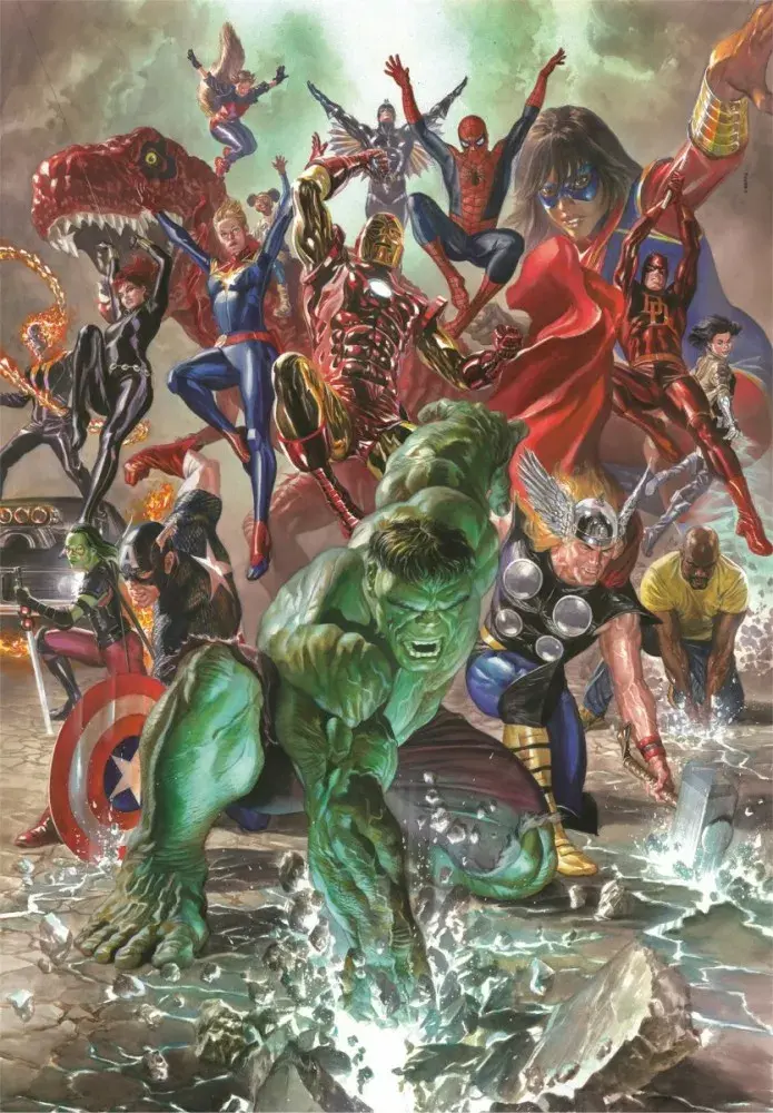 Puzle 500 gab. Clementoni The Avengers 35546 Photo 2
