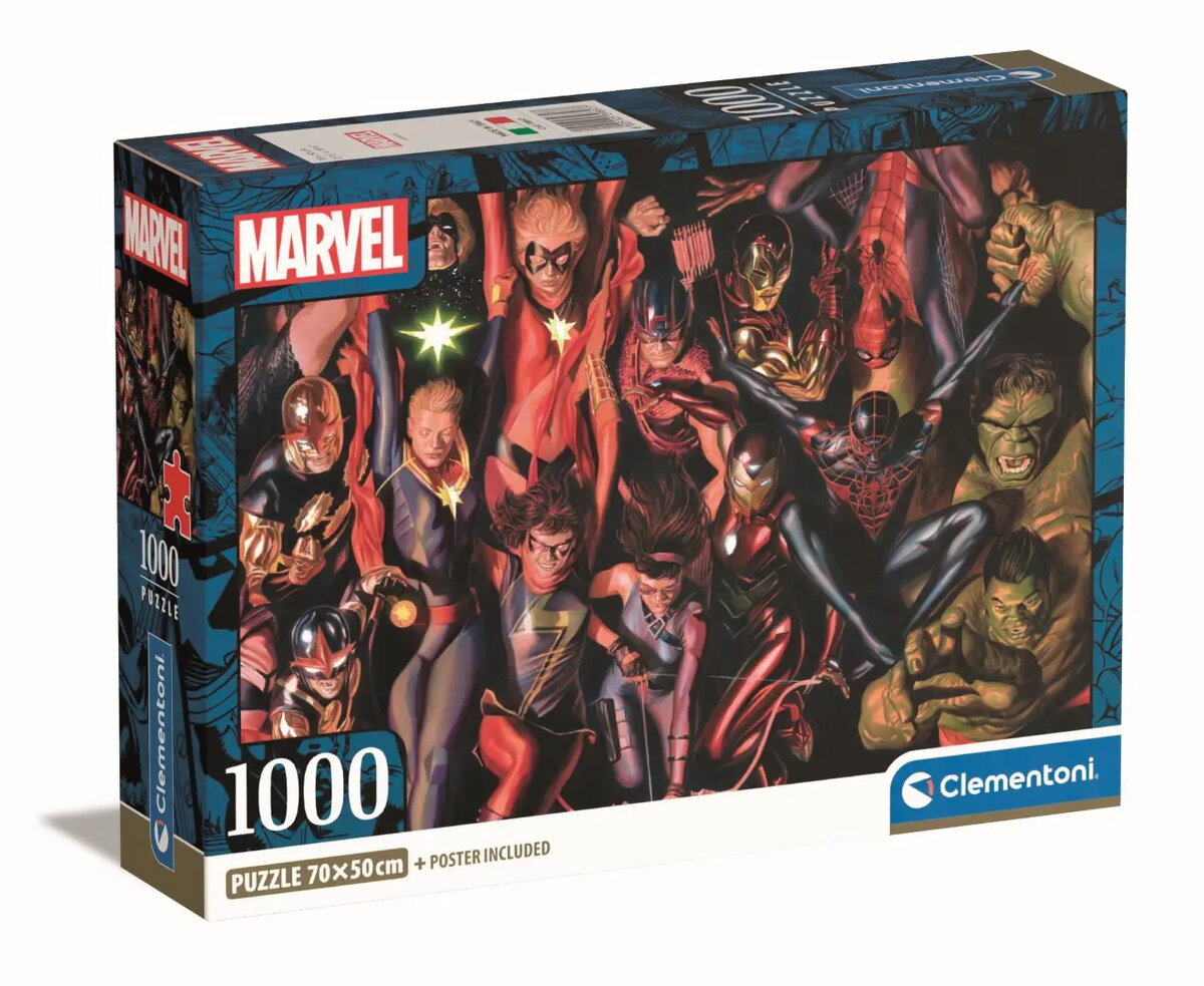 Puzle Clementoni Marvel The Avengers Compact