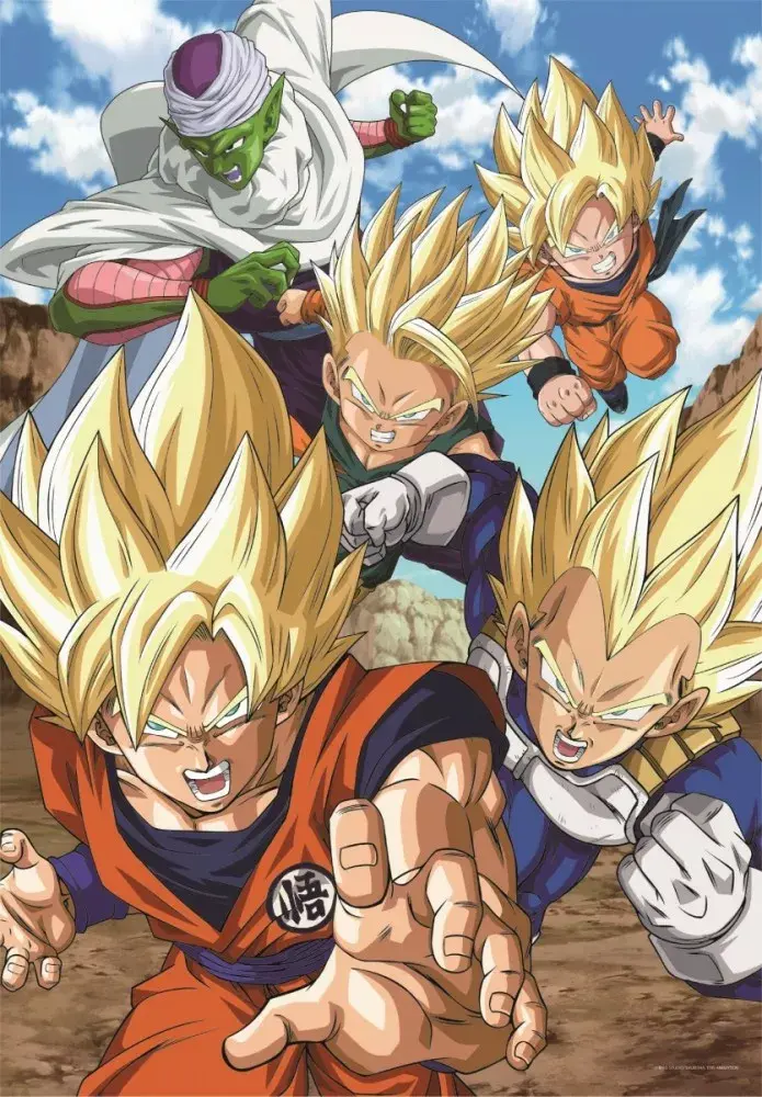 Puzle 104 gab. Clementoni Dragon Ball Photo 2