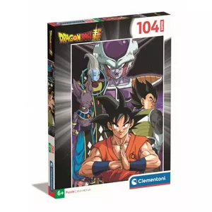 Puzle Clementoni Dragon Ball — 104 daļas, bērnu kartona puzle