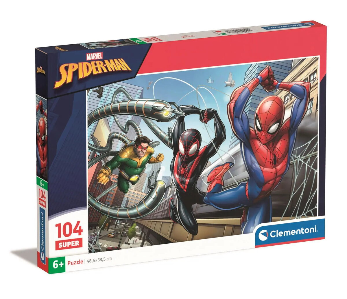 Clementoni Spider-Man Puzle Modelis 25778 Ieteicams