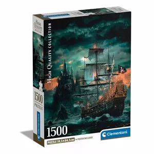 Пазл Clementoni High Quality Collection The Pirates Ship — 1500 элементов, 592×843 мм