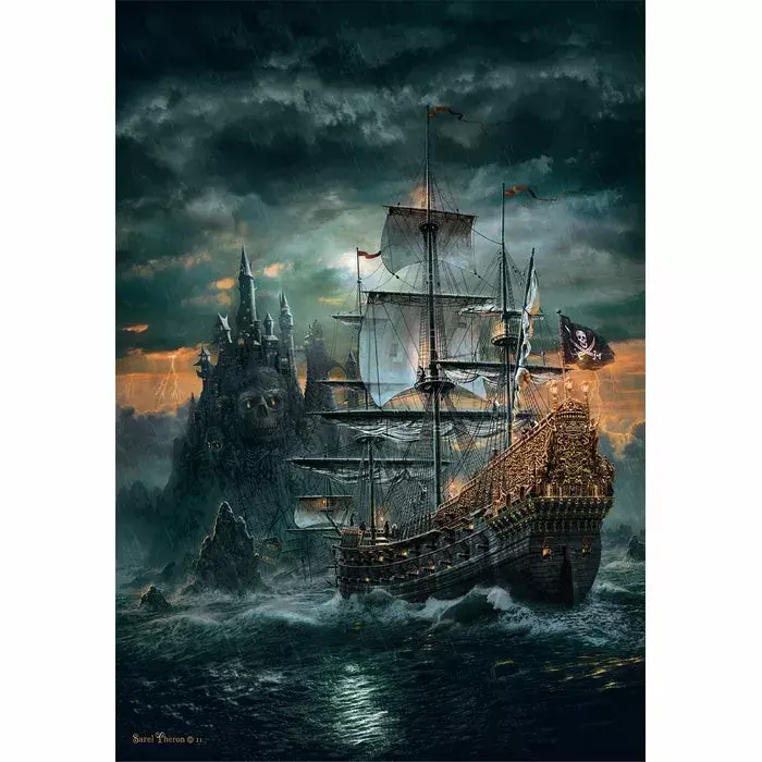 Clementoni The Pirates Ship — puzle 1500 gab. Photo 2
