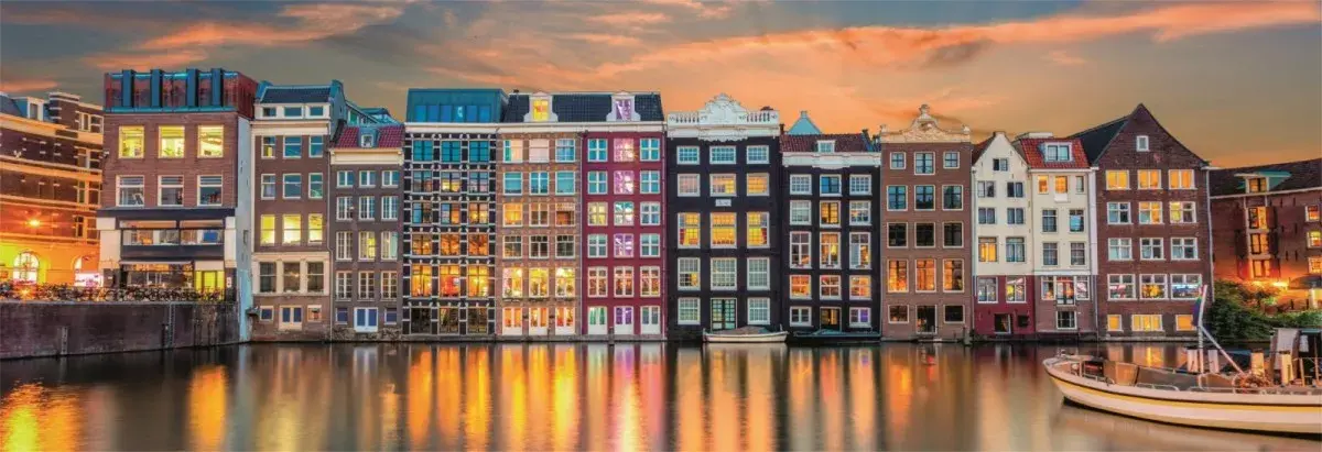 Clementoni Puzle 1000 gab. Panorama Amsterdam Photo 2