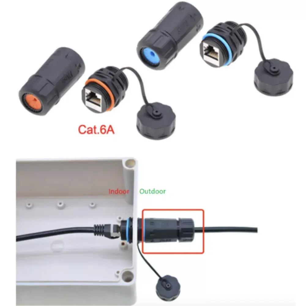 Переходник RJ45 Techly IWP-MD C6A-IPPANT Photo 5