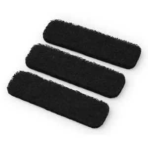 Rotho carbon pet litter box filter 1054390000, 160×50×8 mm, black