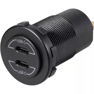 USB-C double socket Voltcraft VC-14504180 9V–30V 60W 3A