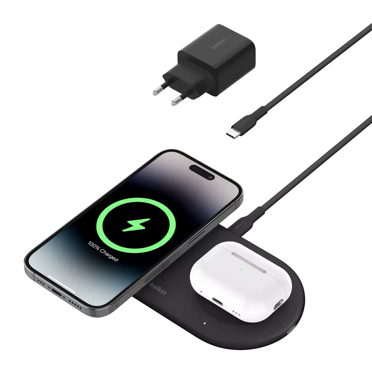 Настольная зарядная станция Belkin WIZ021VFBK Photo 5