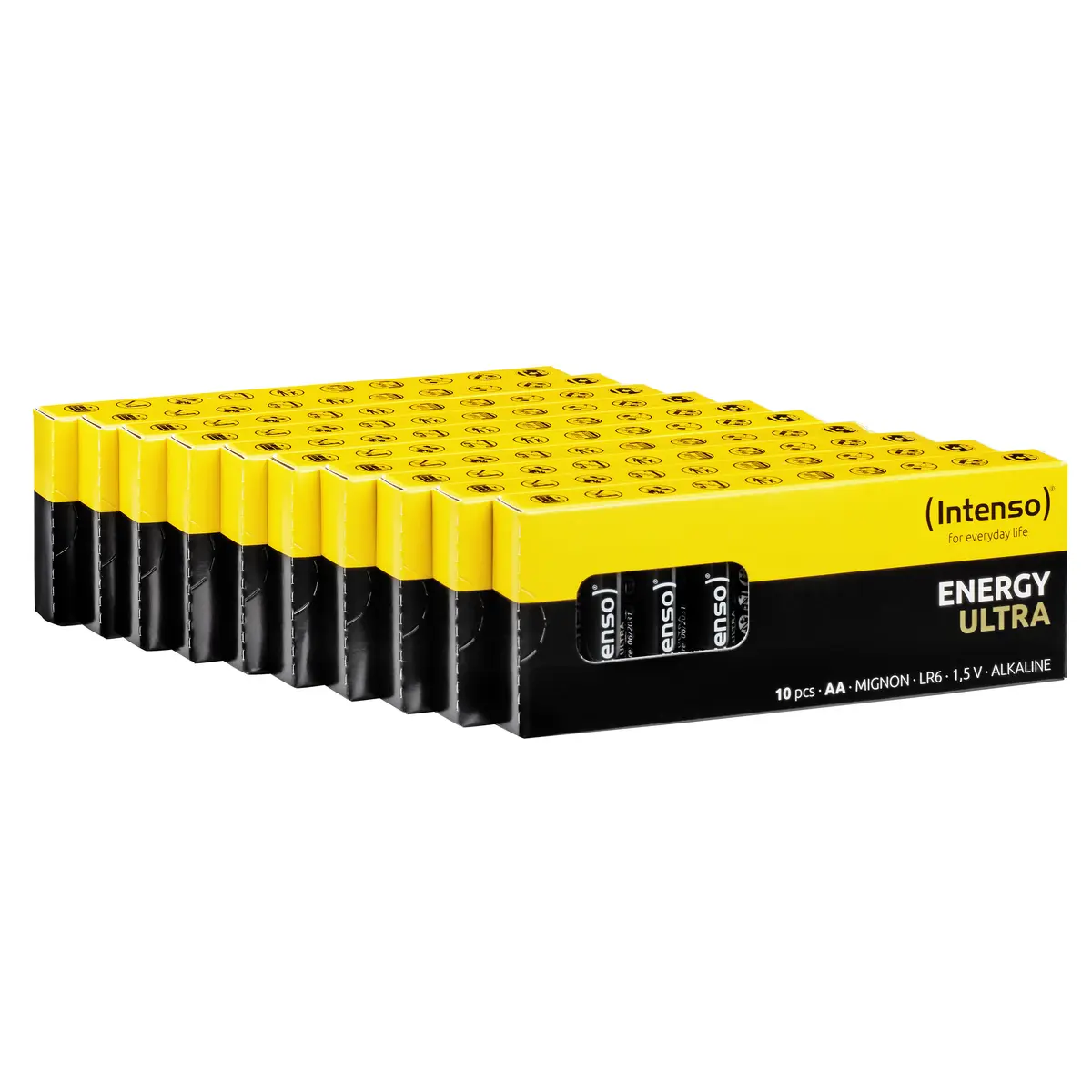 Intenso 7501521 AA Alkaline Batteries 100-Pack Photo 2