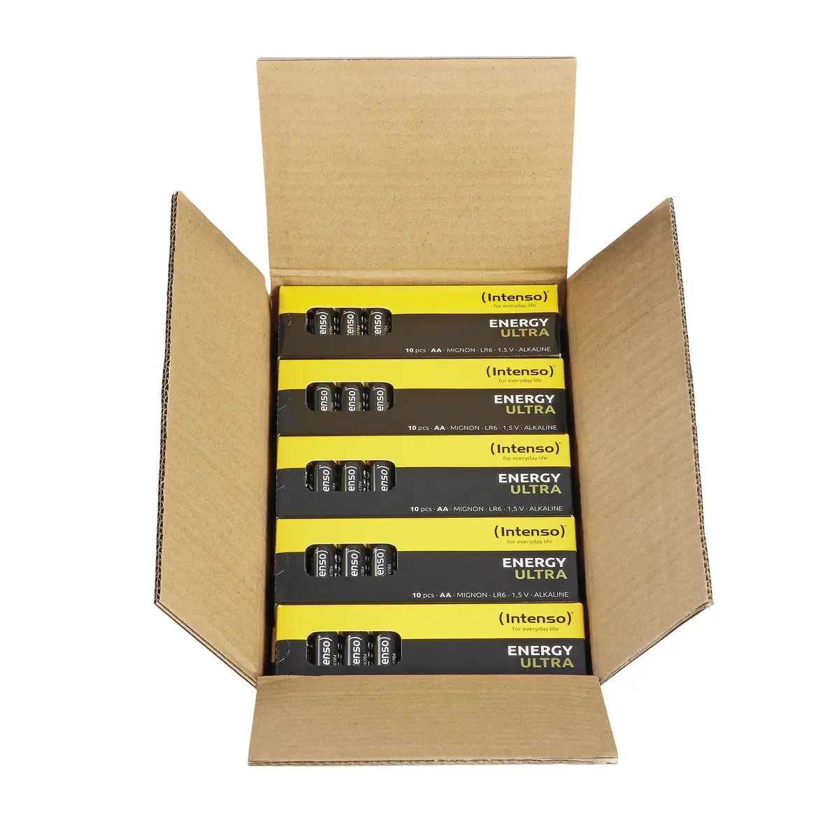 Intenso 7501521 AA Alkaline Batteries 100-Pack Photo 3