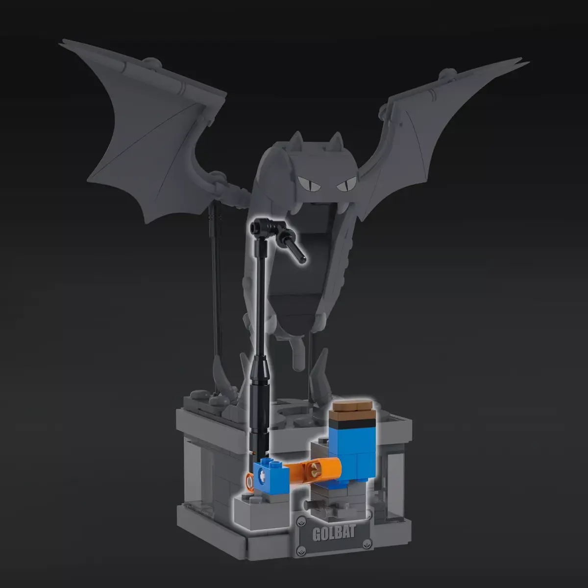 MATTEL MEGA Showcase Pokémon Mini Motion Golbat Photo 3