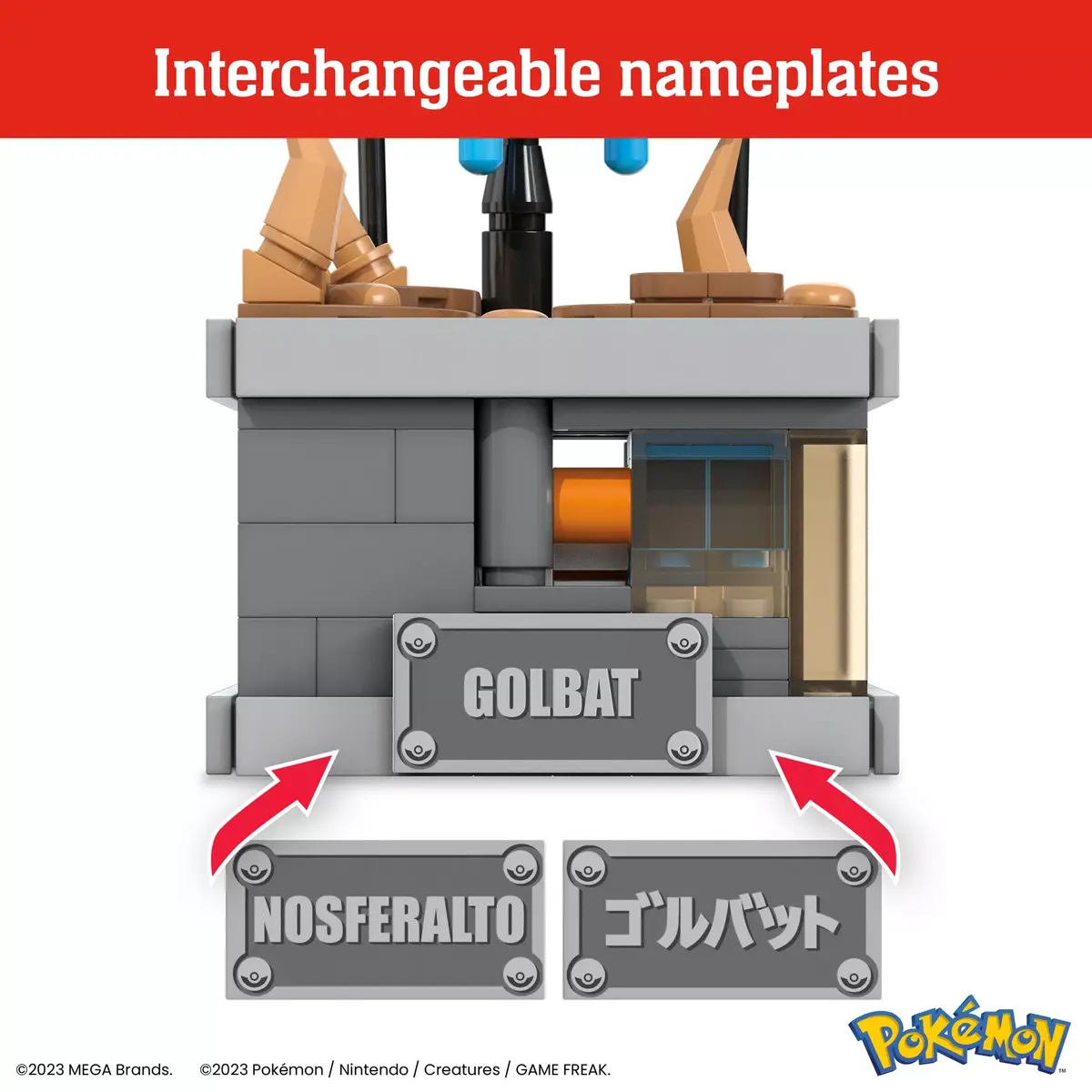 MATTEL MEGA Showcase Pokémon Mini Motion Golbat Photo 8