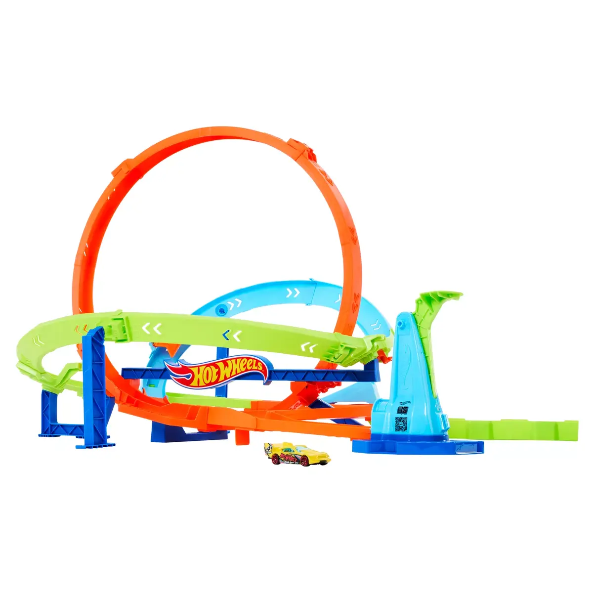Transportlīdzekļu un trases komplekts Hot Wheels Action Loop Cyclone Challenge Photo 5