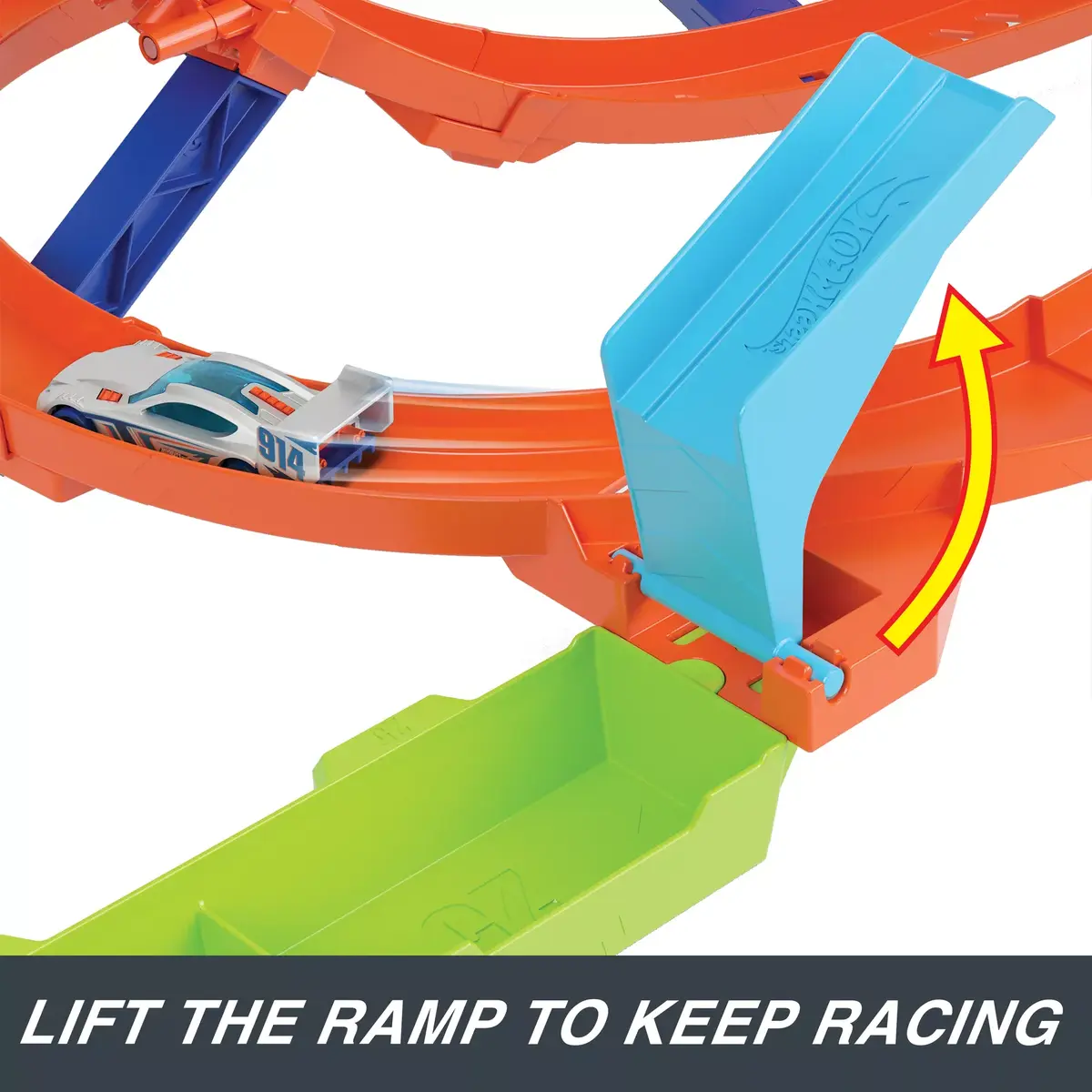 Transportlīdzekļu un trases komplekts Hot Wheels Action Loop Cyclone Challenge Photo 8