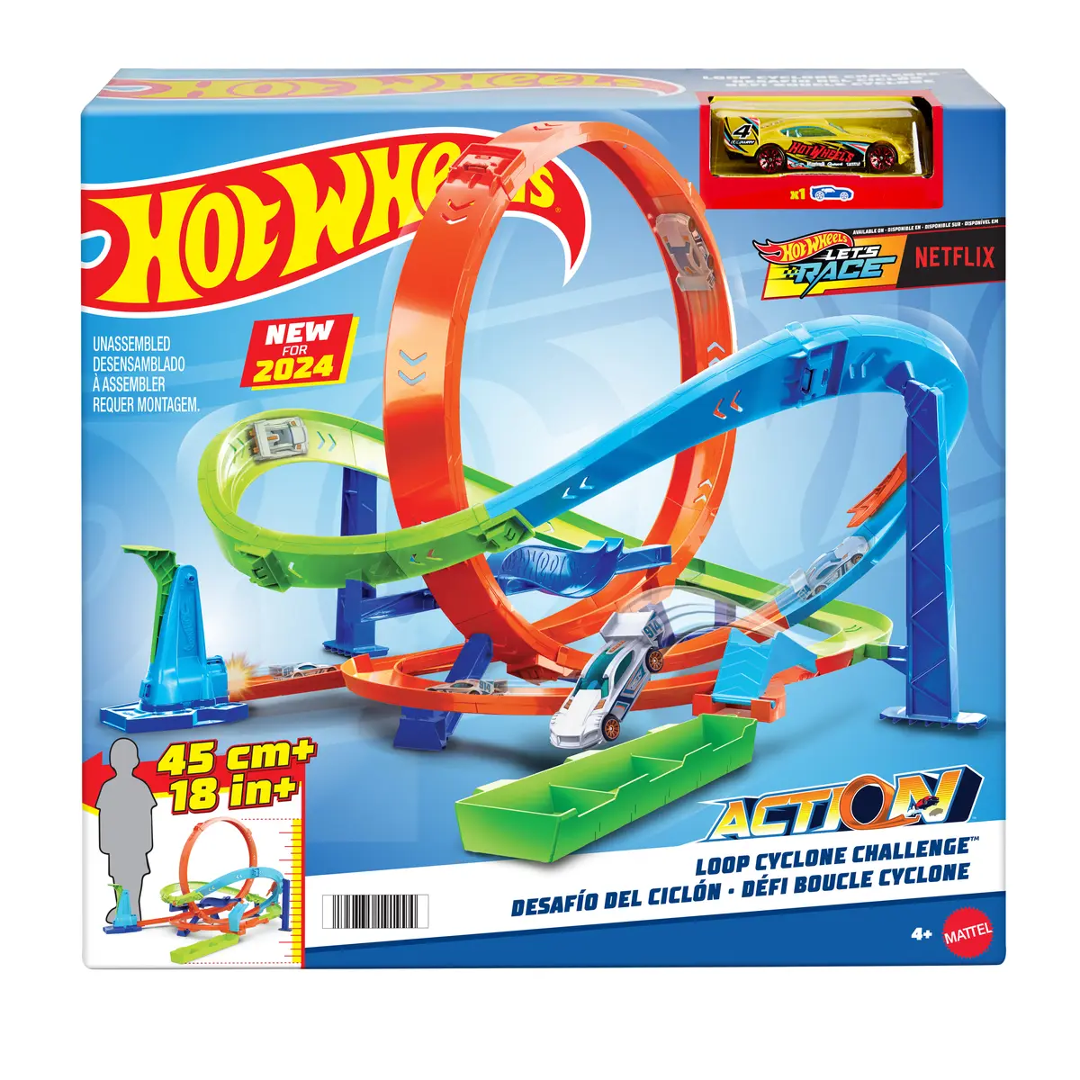 Transportlīdzekļu un trases komplekts Hot Wheels