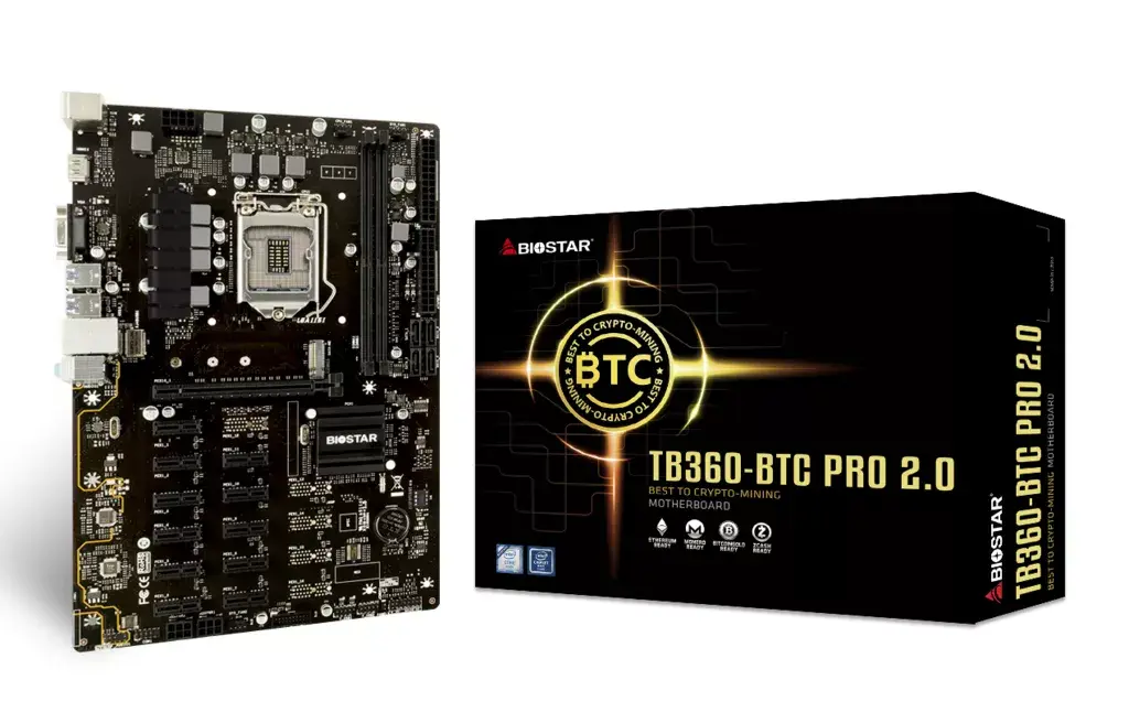 BIOSTAR TB360-BTC PRO 2.0 ATX motherboard Photo 3