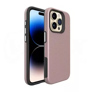 Protective triangle case VMAX for iPhone 15 Pro Max 6.7 inch, rose gold