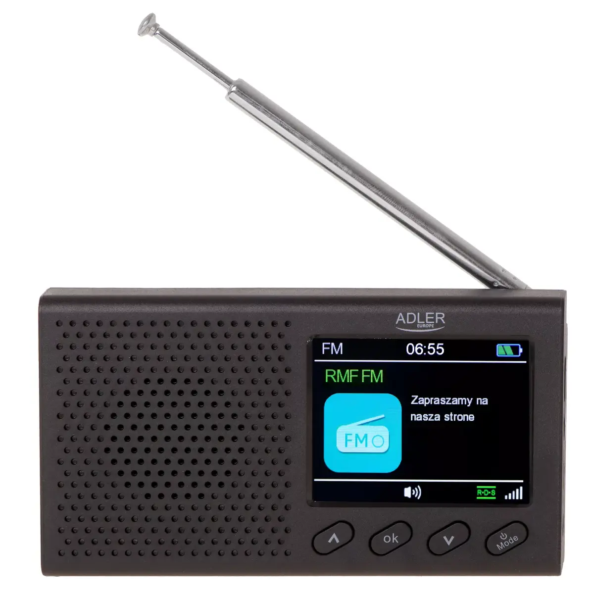 Adler AD 1198 travel radio with alarm Photo 2