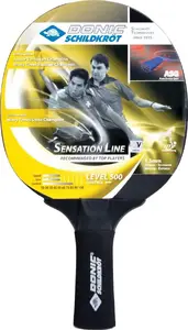 Galda tenisa rakete Donic Sensation 500 — pingi-ponga palete, Donic 714402