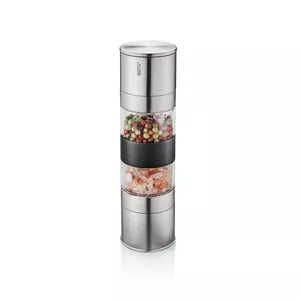 Salt and Pepper Mill GEFU Lamola G-34638 double grinder stainless steel