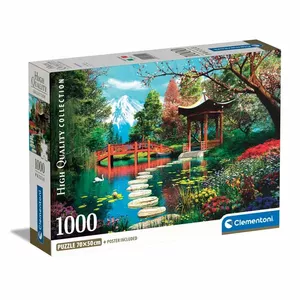 Пазл Clementoni High Quality Collection Fuji Garden 1000 элементов, 700×500 мм, Пейзаж