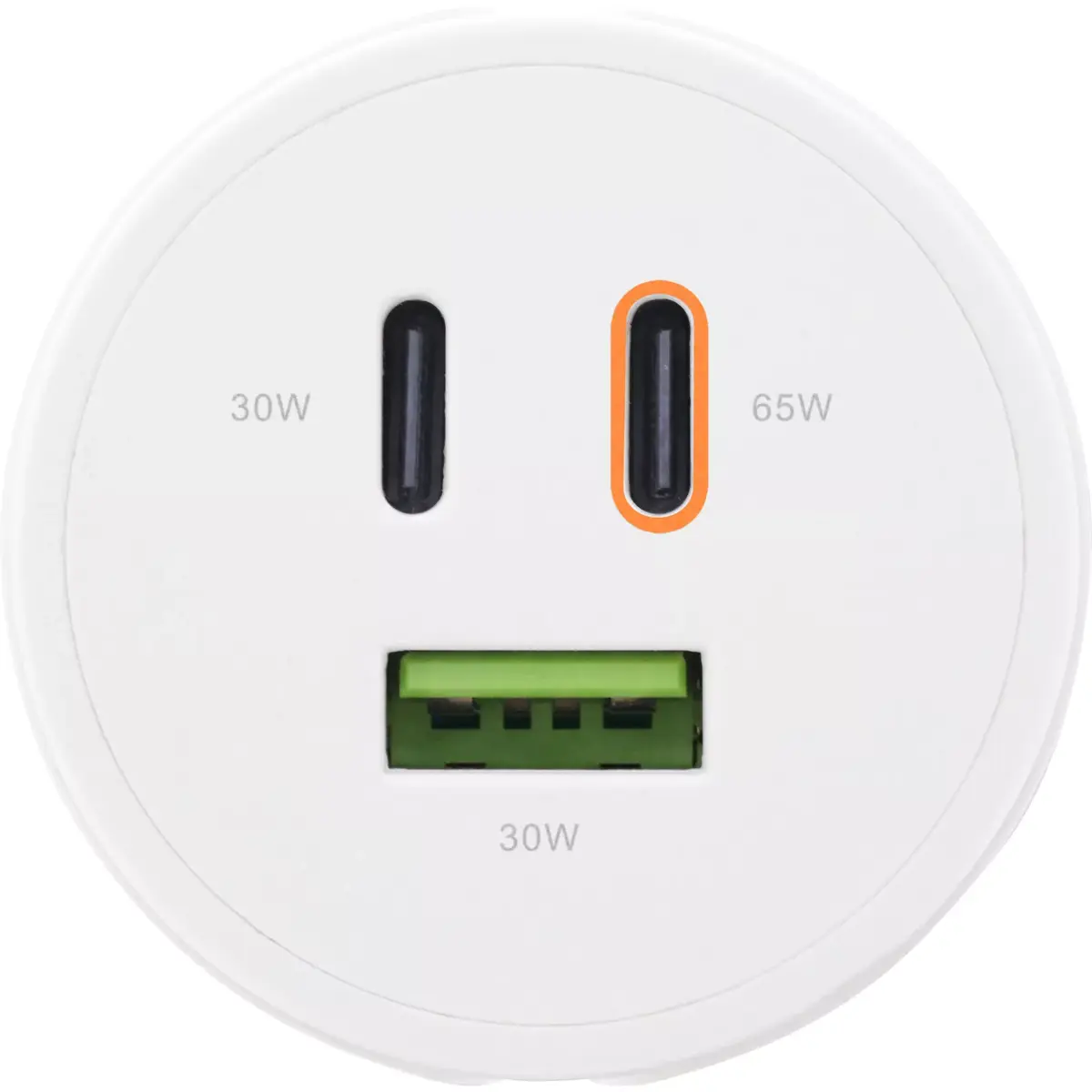 InLine USB PD strāvas padeve GaN lādētājs 3-porti 65W Photo 3