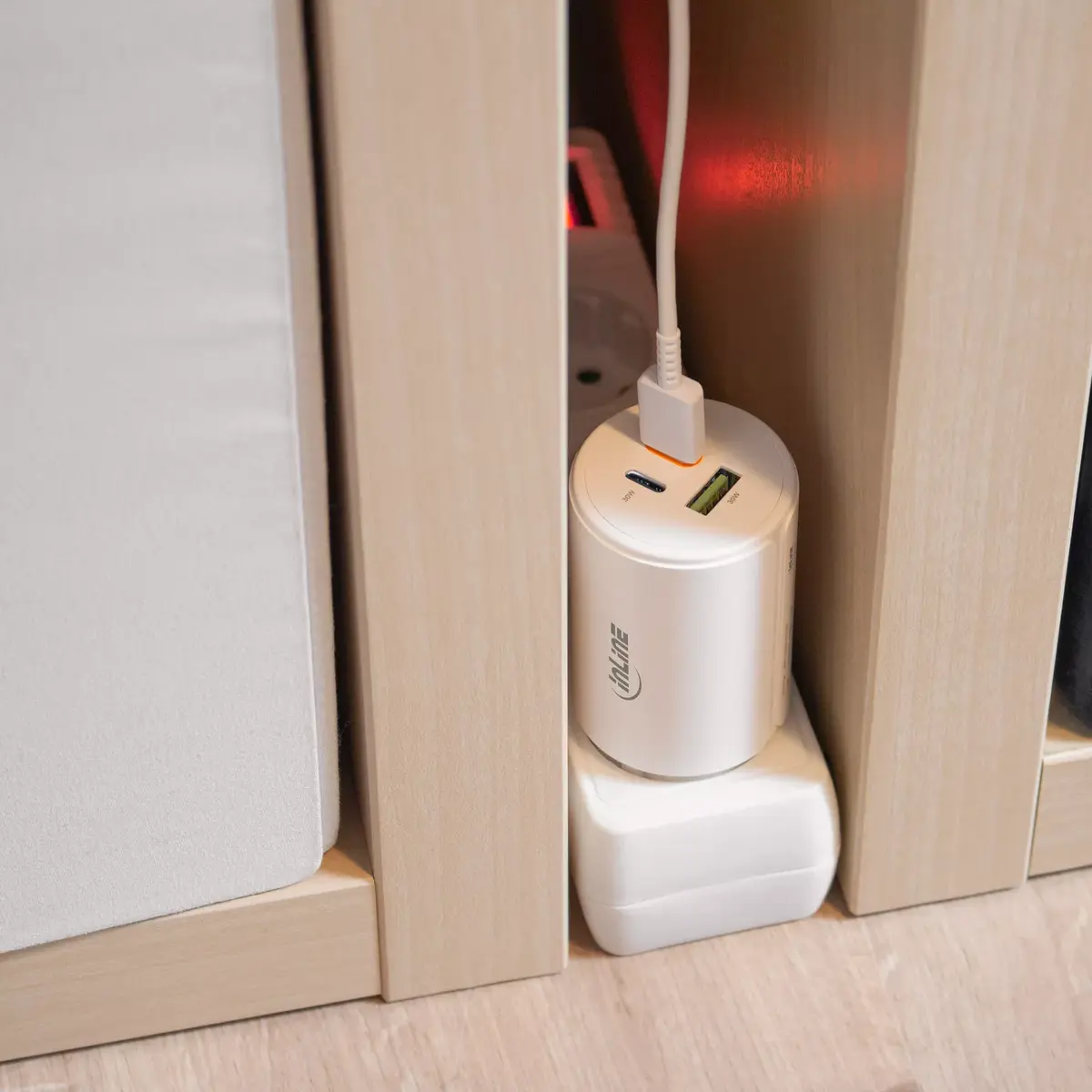 InLine USB PD strāvas padeve GaN lādētājs 3-porti 65W Photo 6