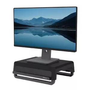 Fellowes Breyta Monitor Ständer tragbar mit Handgriff schwarz Melns, Pelēks Galds