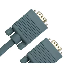 Jou Jye Computer 7.5m, 2xVGA VGA кабель 7,5 m VGA (D-Sub) Серый