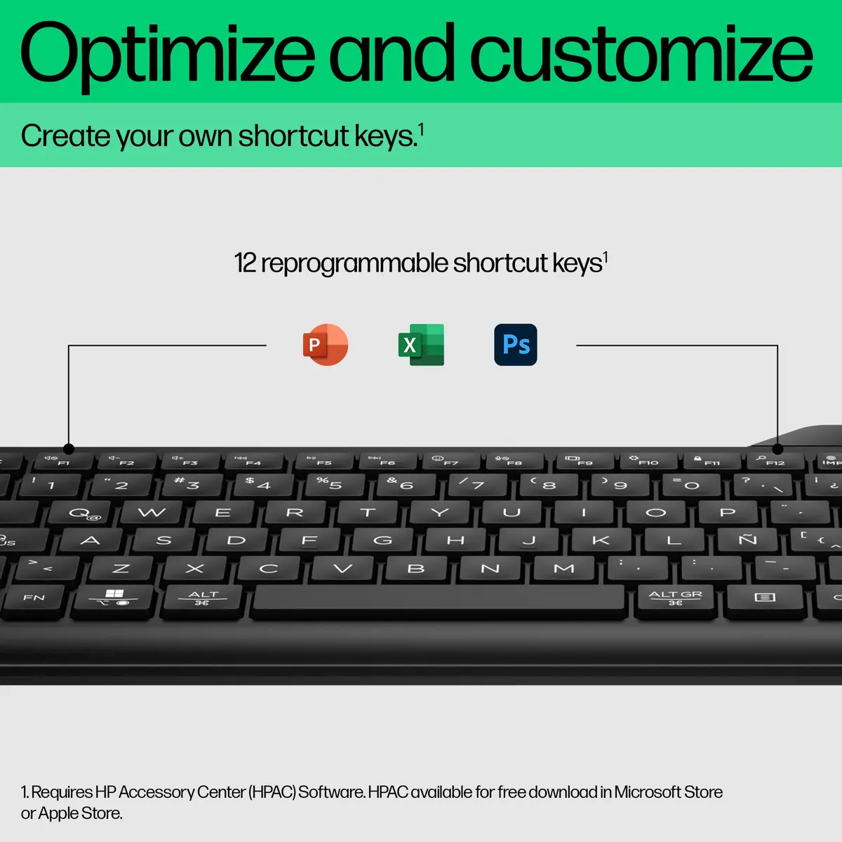 HP 475 Dual-Mode Wireless Keyboard Photo 11
