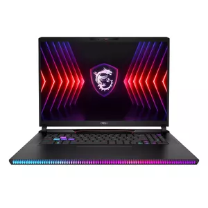 MSI Gaming Raider GE78 HX 14VHG-641NL Portatīvais dators 43,2 cm (17") Quad HD+ Intel® Core™ i9 i9-14900HX 32 GB DDR5-SDRAM 2 TB SSD NVIDIA GeForce RTX 4080 Wi-Fi 7 (802.11be) Windows 11 Pro Melns