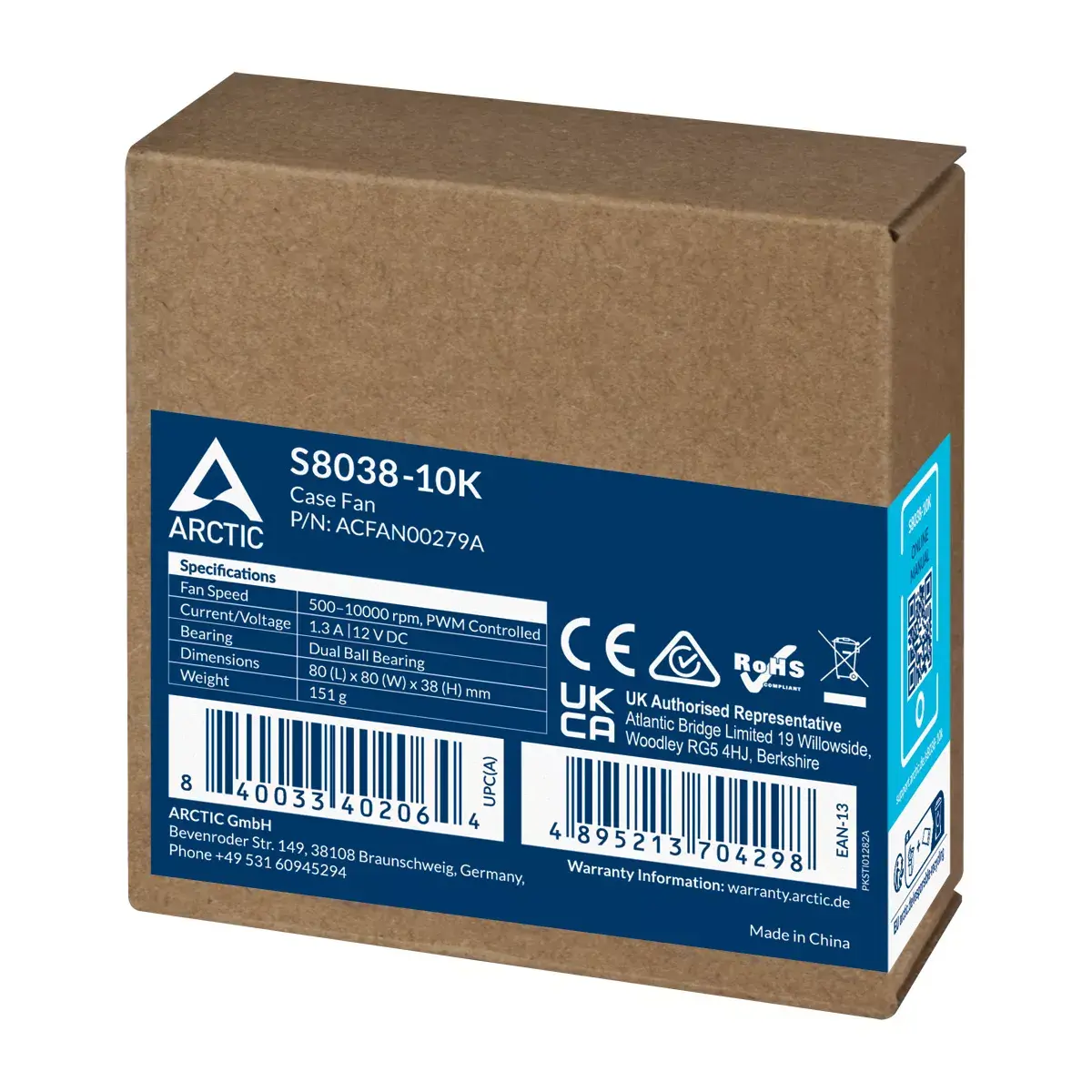 Ventilators ARCTIC S8038-10K Photo 6