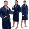 Men's Bathrobe Springos HA7380 Photo 3