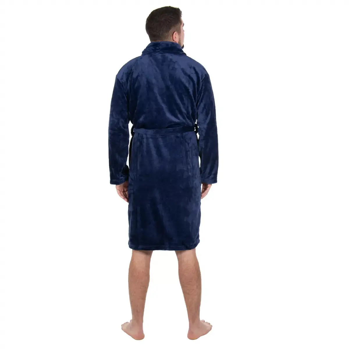 Men's Bathrobe Springos HA7380 Photo 4