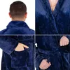 Men's bathrobe Springos HA7379 Photo 8