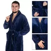 Men's bathrobe Springos HA7379 Photo 9