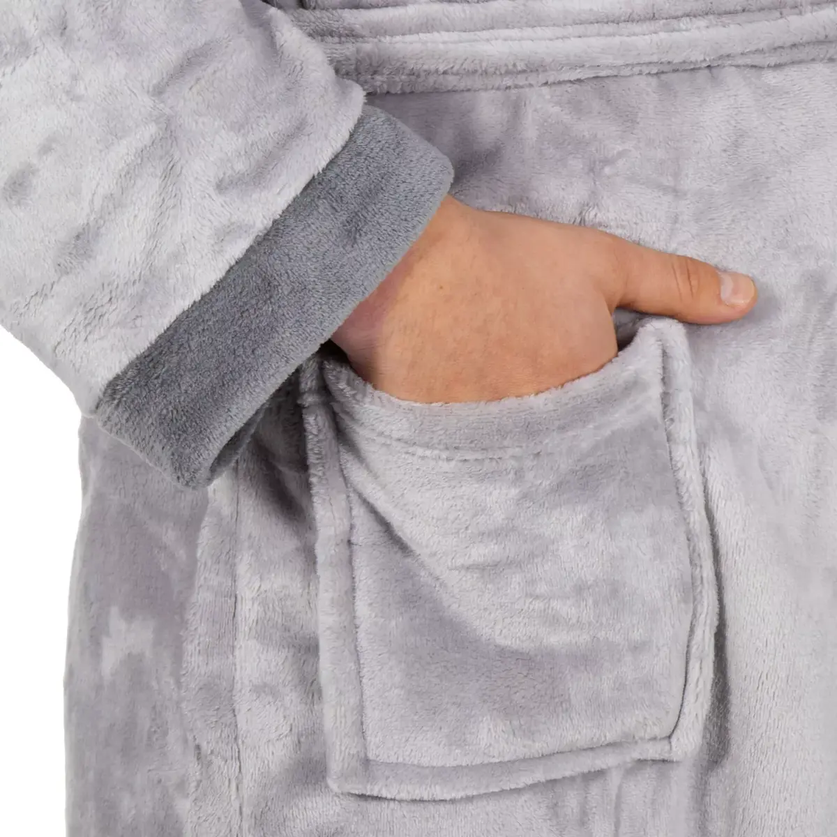 Springos HA7378 Men's Bathrobe Photo 3