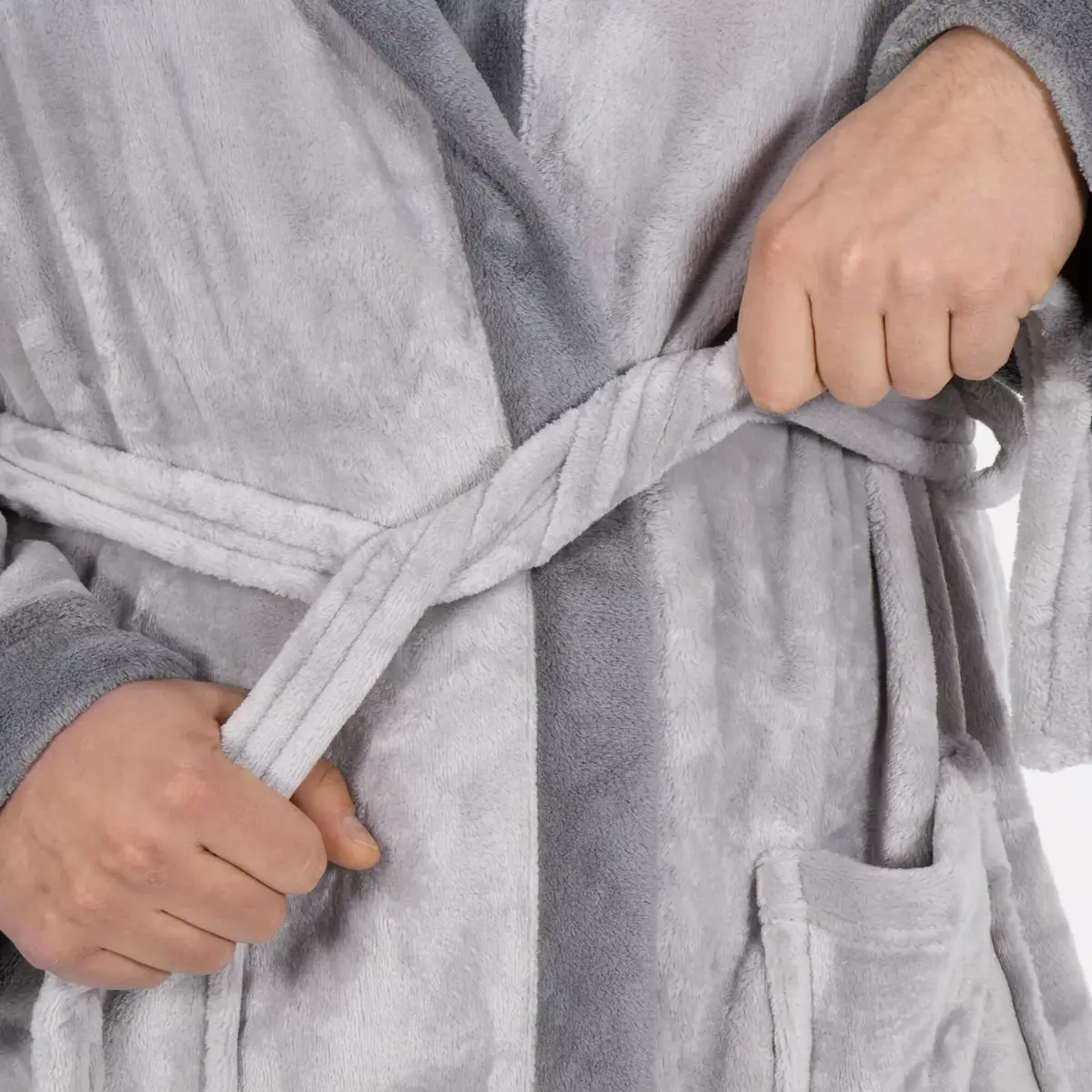 Springos HA7378 Men's Bathrobe Photo 5