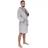 Men's bathrobe Springos HA7377 Photo 2