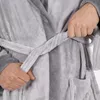 Men's bathrobe Springos HA7377 Photo 7