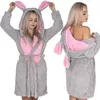 Fleece bathrobe Springos HA7372 L/XL Photo 10