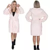 Springos HA7365 Women's Fleece Bathrobe Photo 10