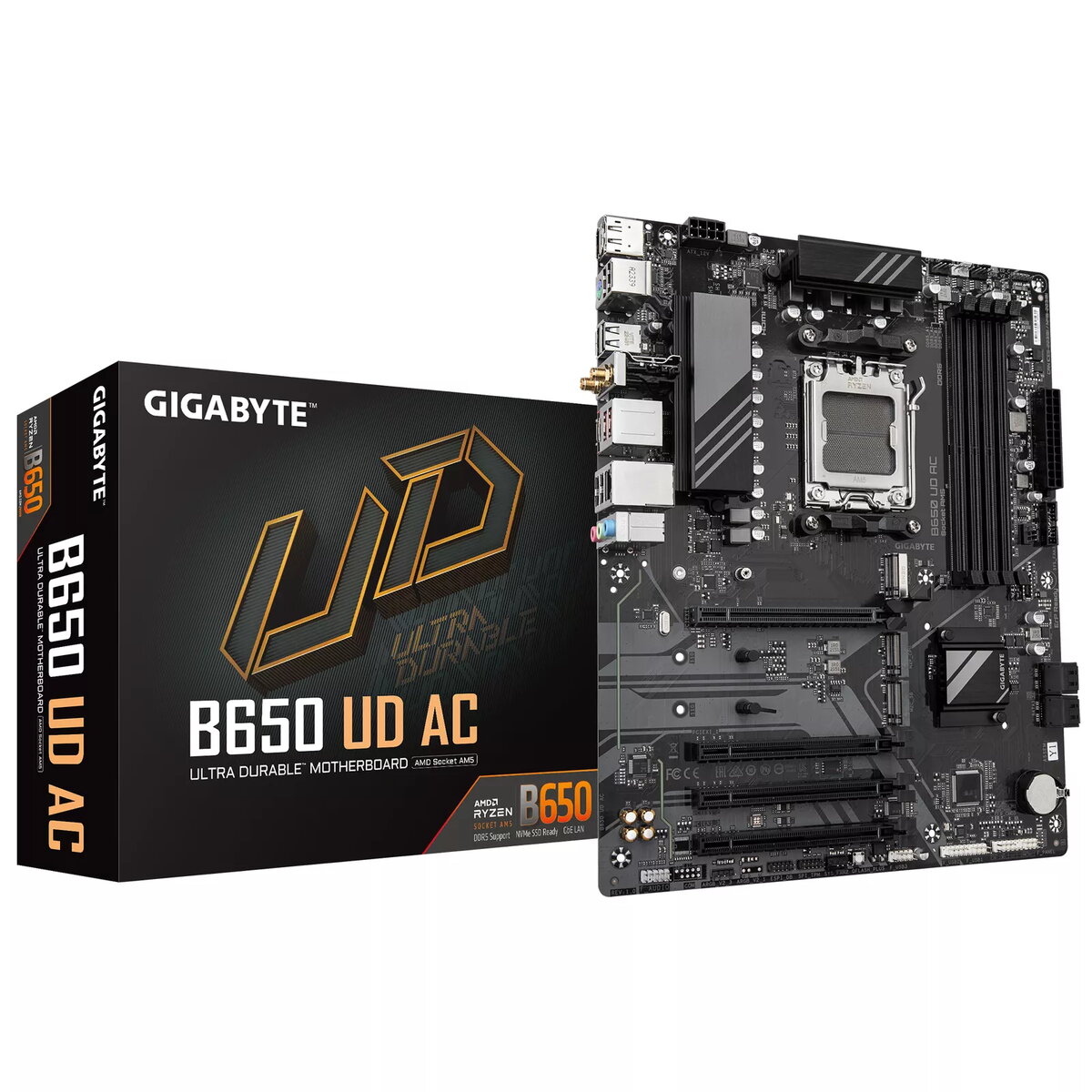 Pamatplate GIGABYTE B650 UD AC, AMD