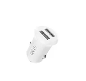 Car charger XO CC53 2x USB 12W — 12V vehicle power adapter