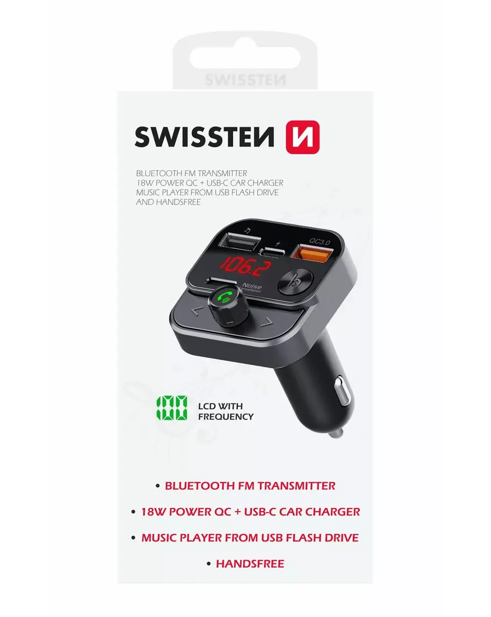 FM-трансмиттер SWISSTEN 20114030 Photo 5