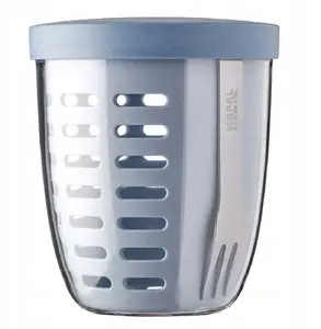 Mepal fruitpot ellipse - nordic blue, compact elliptical fruit container (107655015700)