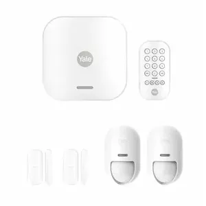 Security Alarm System Yale AL-SK1-1A-EU — Wi‑Fi wireless kit with 1 motion sensor, 1 door sensor, 1 remote