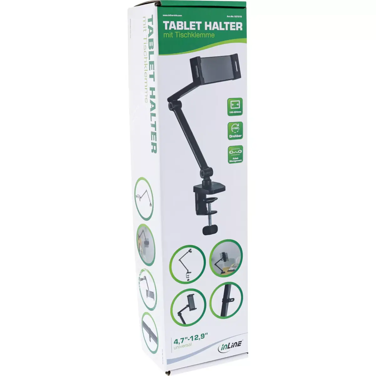 Tablet Holder InLine 55721S Photo 10